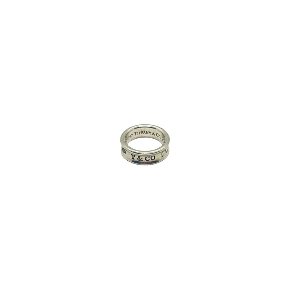Auth Tiffany & Co. 1837 Band Ring